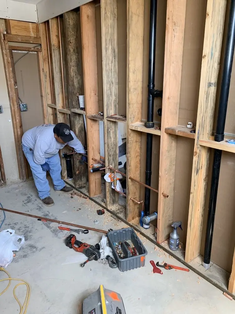 Commercial rough-in plumbing for Gas Line Repair in Skowhegan